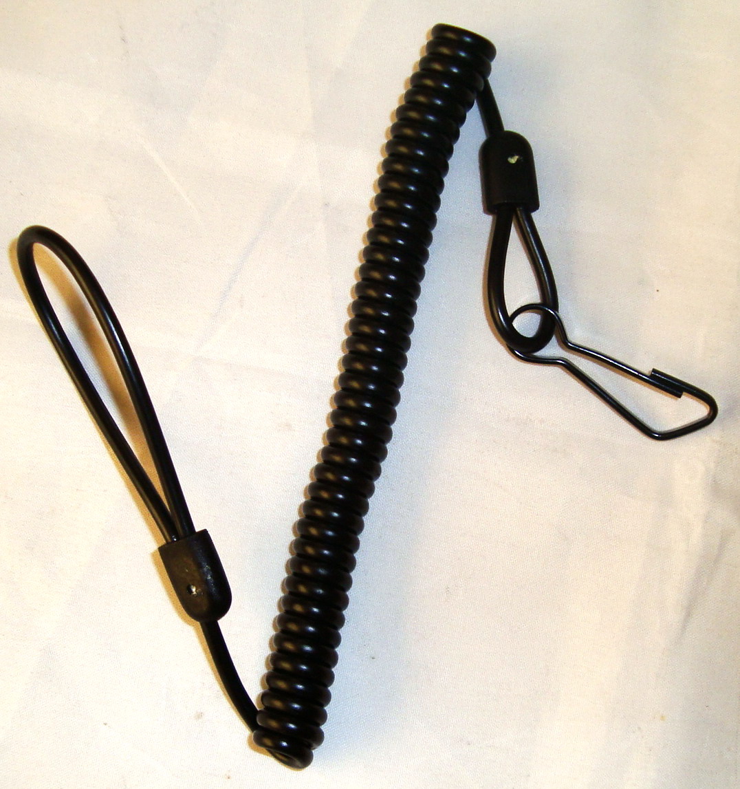 Cablu spiralat de siguranta pentru pistol 